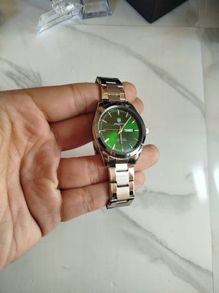 Reloj Oyster Verde 40mm Acero Inoxidable