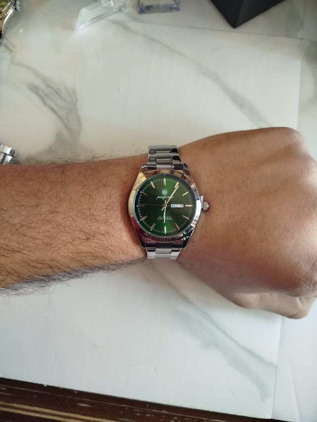 Reloj Oyster Verde 40mm Acero Inoxidable