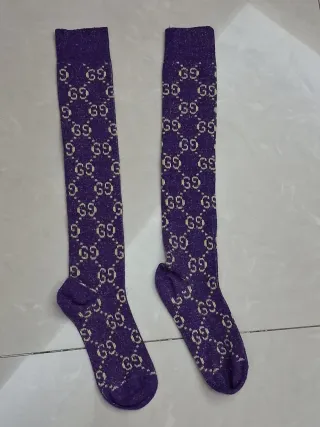 Calzini Gucci Viola Taglia Unica