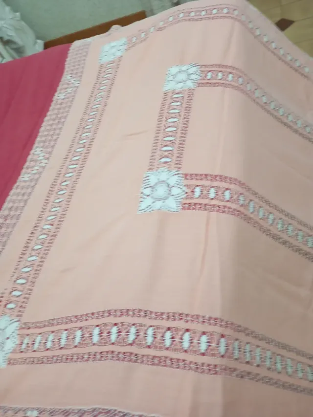 Mantelería canaria casa de los balcones