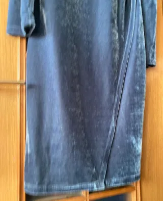 Vestito velluto donna elasticizzato