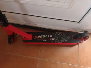 Patinete Bestial Wolf Rojo y Negro