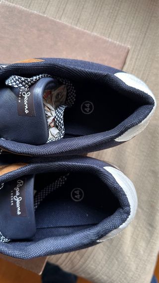 Zapatillas Pepe Jeans Azul y Marrón
