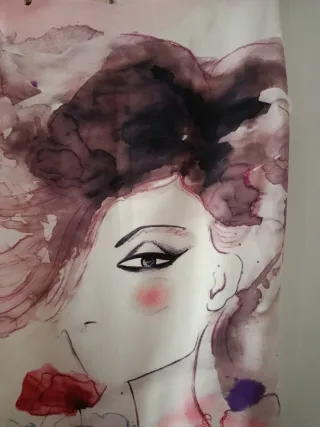 Vestido Lavand estampado mujer.