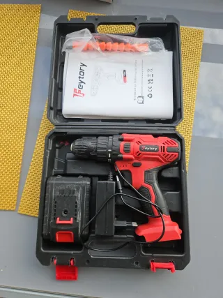 Taladro Inalámbrico Feytory con Batería