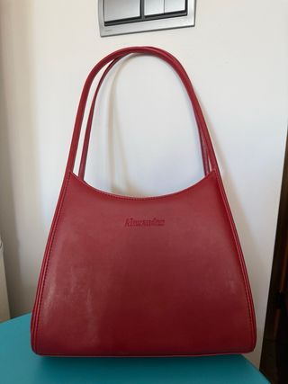 Bolso de mano Alexander color burdeos