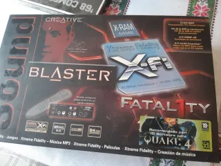 Creative Sound Blaster X-Fi Fatal1ty X-RAM 64MB