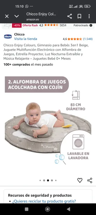 Tappeto gioco per neonati Chicco