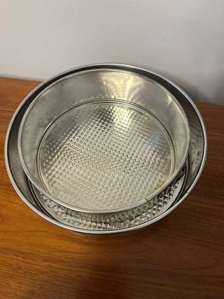 2 moldes desmontables tarta