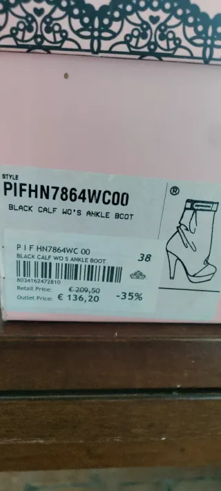 Stivali Fornarina neri