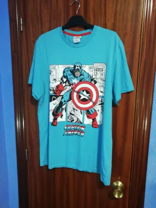 Camiseta Capitán América Marvel XL
