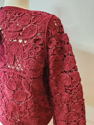 Chaqueta Crochet Zara