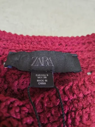 Chaqueta Crochet Zara