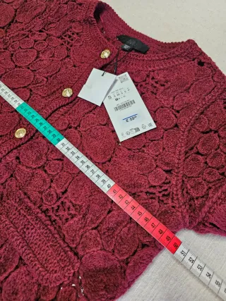 Chaqueta Crochet Zara