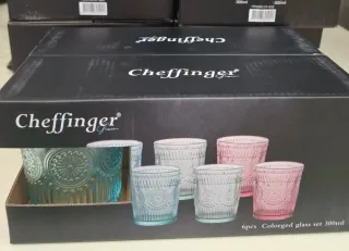 Set 12 Bicchieri Cheffinger Blu