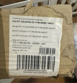 Cuna Micuna con colchón Ecus Care