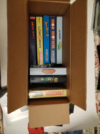 Colección Videojuegos NES, SNES, Mega Drive