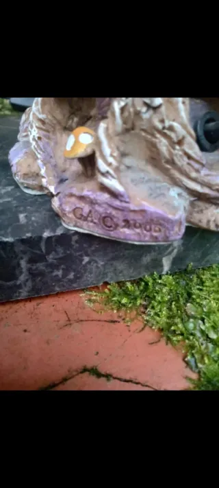 Lampada fata LES alpes con ala incollata