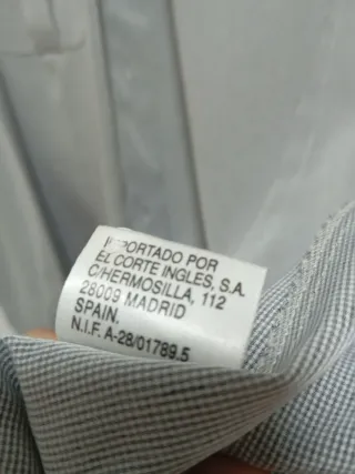 Camisa Dantella Mujer Talla S Corte Inglés