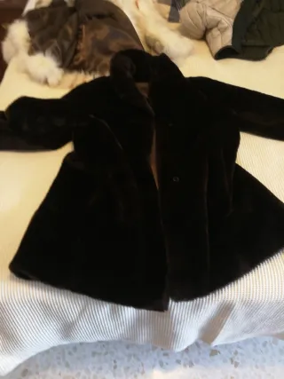 Abrigo de piel marrón Made in Spain