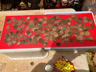 Monedas antiguas de cobre