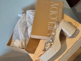 SANDALIAS PLATAFORMA N'41