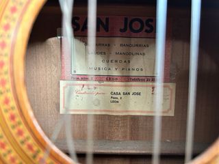 Guitarra Clásica San José León