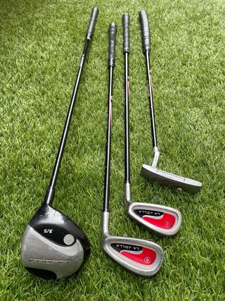 Bolsa y palos golf junior La Jolla. 6 a 9 años