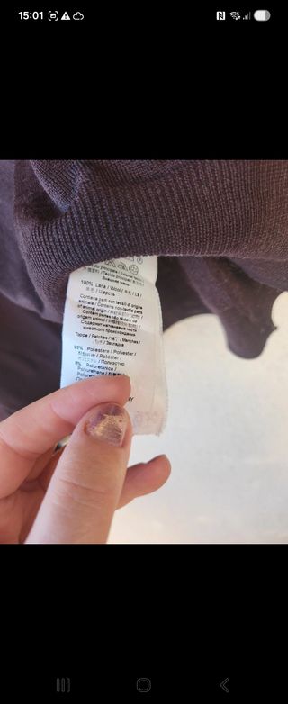 Jersey Paolo Pecora Lana Marrón