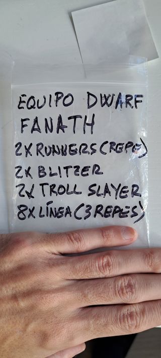 Figuras Blood Bowl Enanos