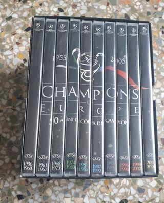 Collezione DVD Coppa Campioni Calcio
