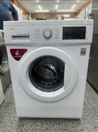Lavadora LG 8kg Grantia Transporte gratis A+++