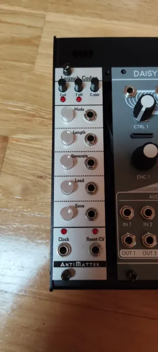 Eurorack Sequenciador AntimatterAudio Launch Codes
