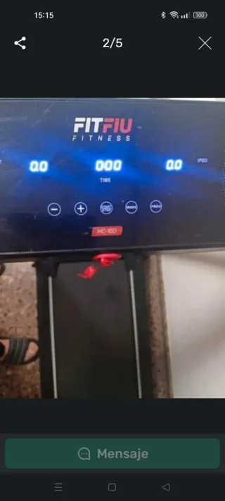 Cinta de andar eléctrica FITFIU MC-160