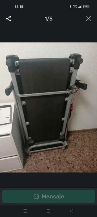 Cinta de andar eléctrica FITFIU MC-160