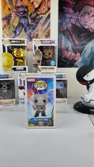 Funko Pop Drax con Groot 262 Guardianes Galaxia