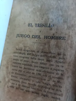 Juego El Tresillo