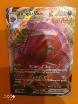 Carta Pokémon Gengar VMAX 157