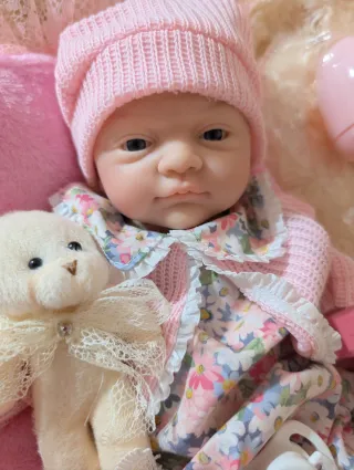 Reborn. de silicona se puede bañar