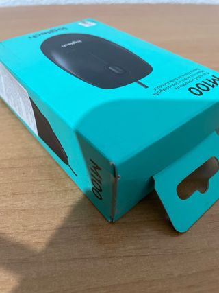 Logitech M100 Ratón USB Negro