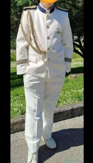 Traje comunión blanco roto