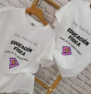 Regalo camisetas para profes y maetsros.