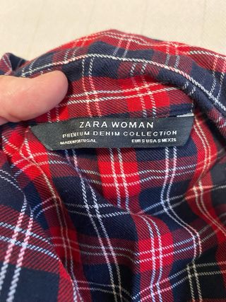 Blusa/Vestido Cuadros