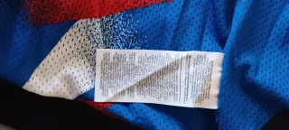 Cortavientos Jordan PSG Negro Azul Rojo