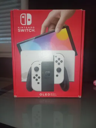 Nintendo Switch OLED Blanca