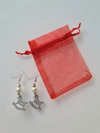 Orecchini natalizi handmade