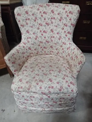 2 Sillones pequeños florales