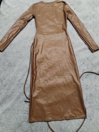 Vestito Bershka marrone taglia S