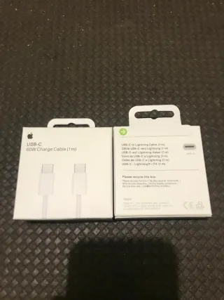 Caricatore USB-C 20W Apple + 2 cavi sigillati