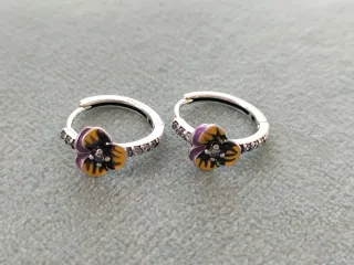 Pendientes pensamientos plata de ley